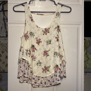 Country Floral Blouse